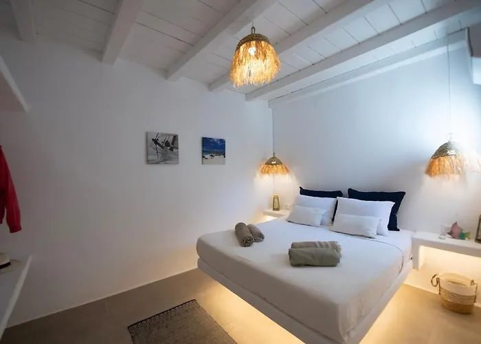 Superior 3 Beachfront Hot Tub And Seaview * Panormos (Mykonos)