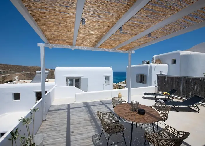 Apartment Superior 3 Beachfront Hot Tub And Seaview Panormos (Mykonos)